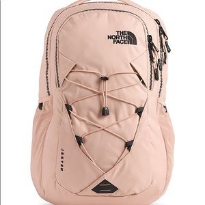 misty rose north face backpack